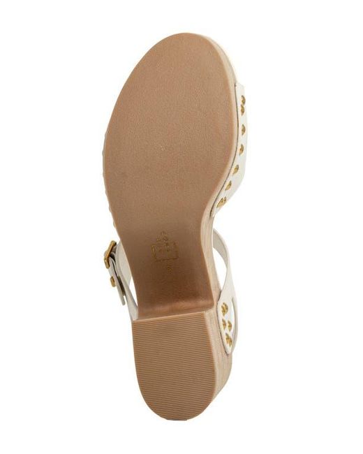 Shu Shop Natural Gia Ankle Strap Platform Sandal