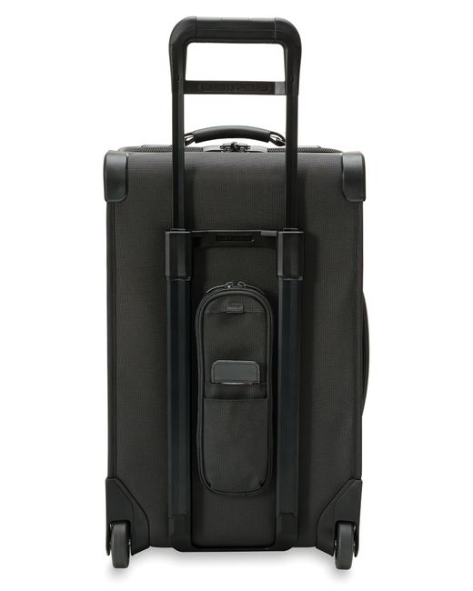 Briggs & Riley Upright Wheeled Garment Carryon Bag in Black for Men Lyst