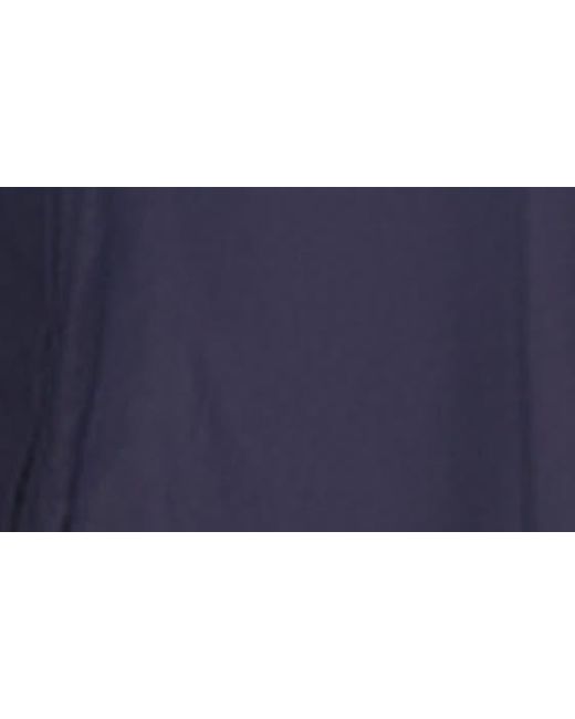Susana Monaco Blue Cotton Poplin Mini Shirtdress