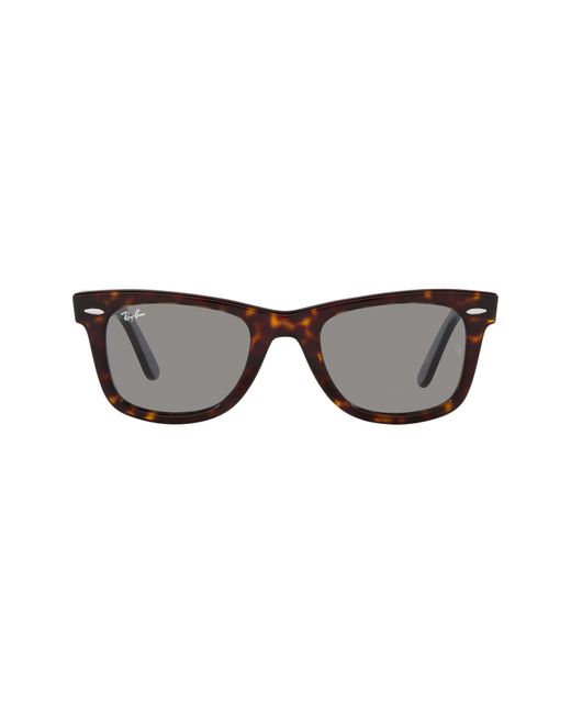 Ray-Ban Gray Classic Wayfarer 50mm Sunglasses