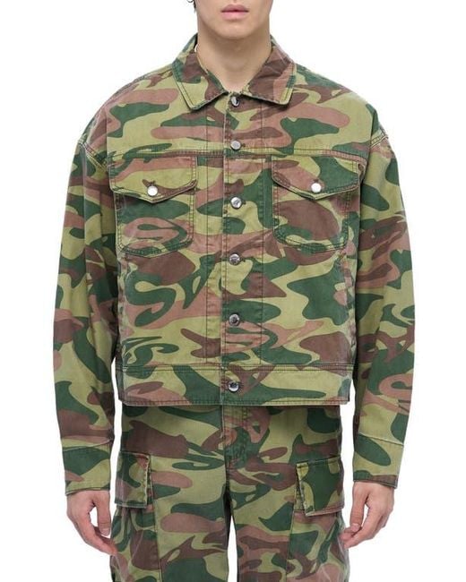 Alpha Style Men's Green Malaga Workwear Jacket