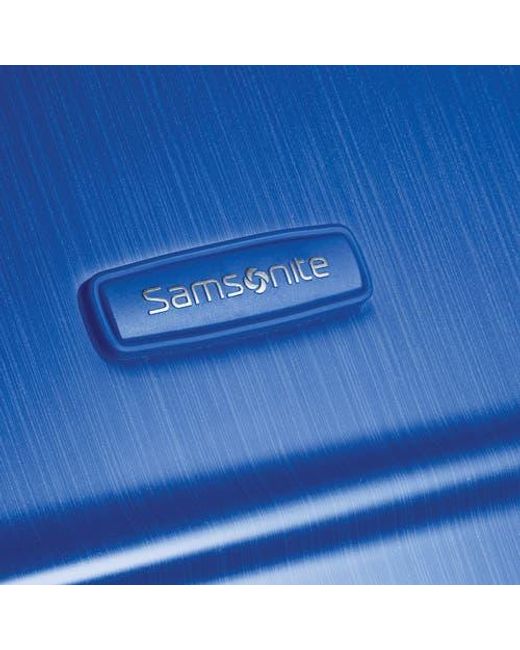 Samsonite Blue Winfield 2 Carry-On 20-Inch Hardside Luggage With Spinner Wheels