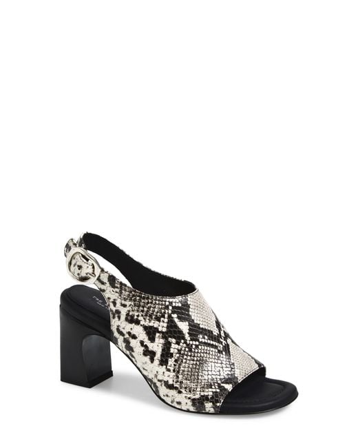 Rag & Bone White Gigi Slingback Sandal