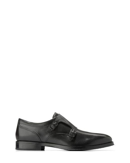 Cole Haan Black Carnegie Monk Strap Loafer for men