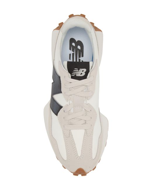 New Balance White 327 Sneaker