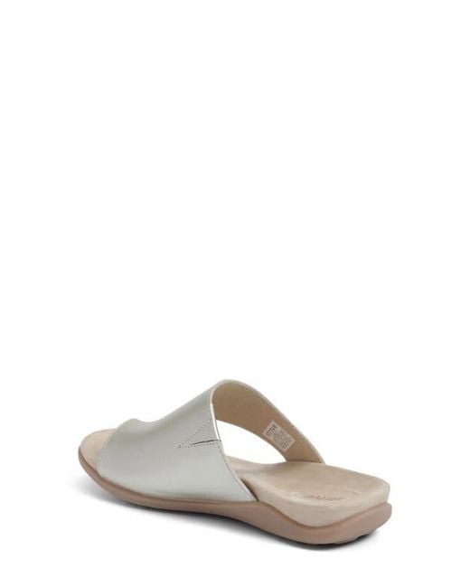 Strive Gray Capri Iv Toe Loop Sandal