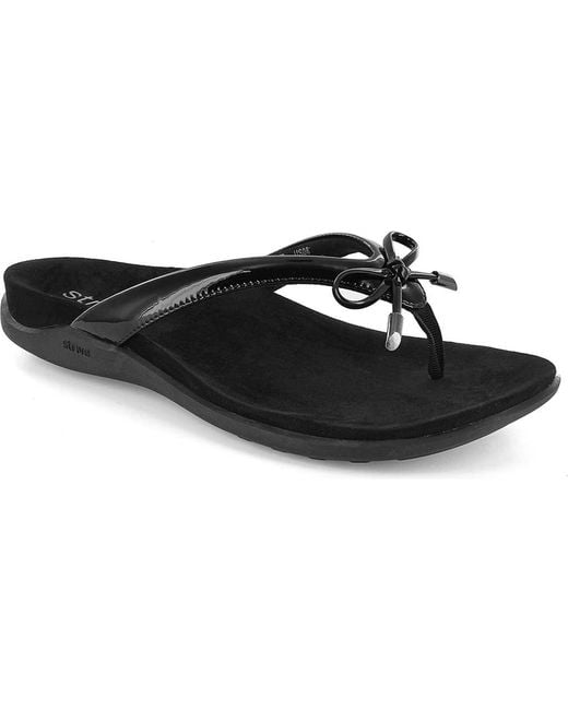 Strive Black Island Flip Flop
