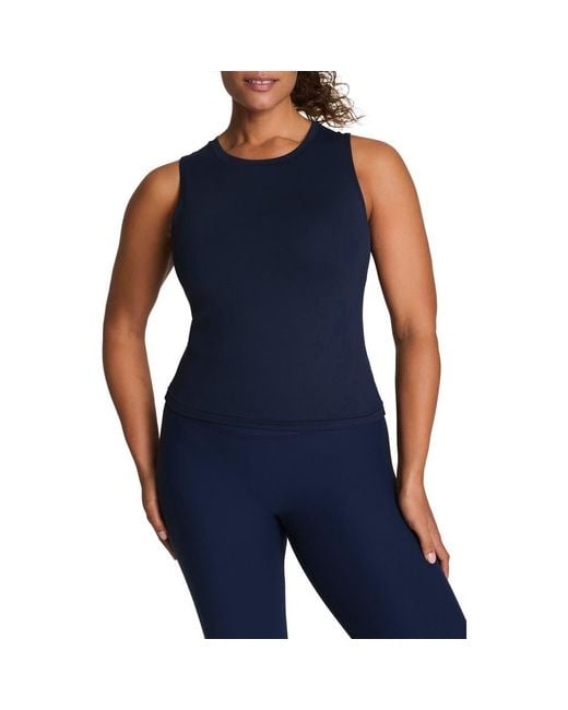 Spanx Blue Bare Naked Tank
