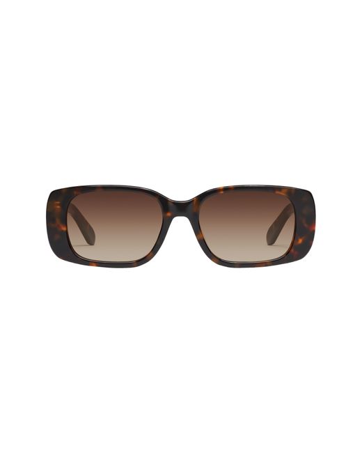 Quay Multicolor Karma 39mm Gradient Square Sunglasses