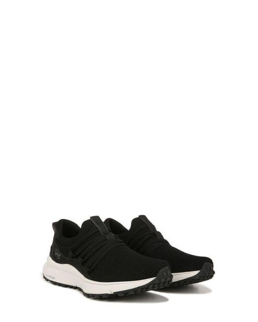 Ryka Black Jumpstart Lace Slip-On Sneaker