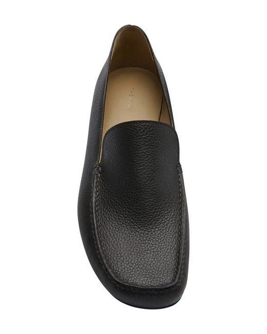 The Row Black Leo Loafer