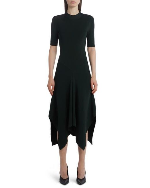 Asymmetrical ribbed sweater dress 2025