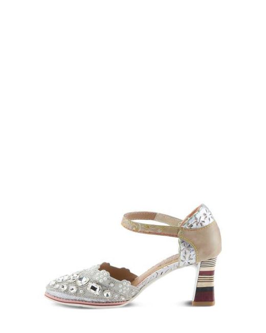 Spring Step Metallic Gem Pump
