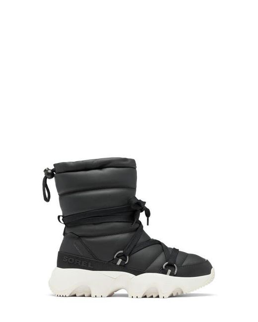 Sorel Black Kinetic Impact Nxt Mid Waterproof Boot