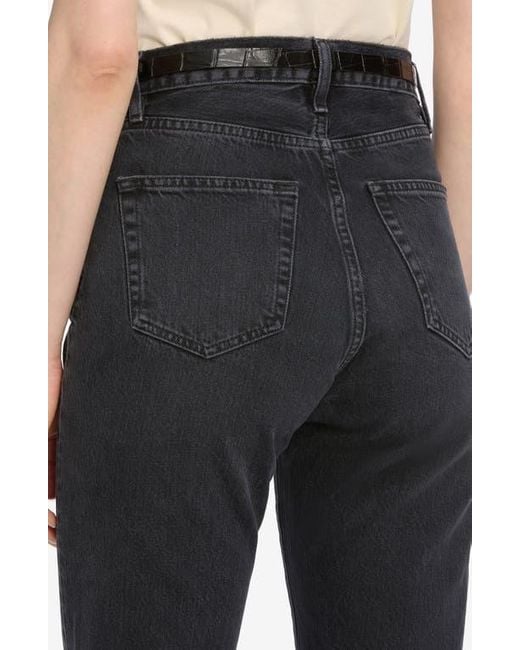 FRAME Blue The Lax High Waist Flare Jeans