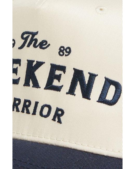 Friday Feelin Blue Weekend Warrior Adjustable Snapback Hat