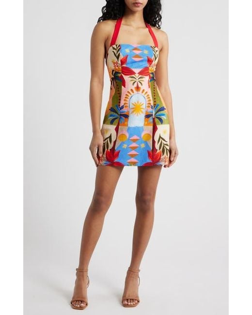 ever new halter dress Ever New Petite halter neck midi dress in polka dot