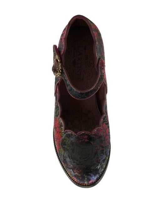 Spring Step Brown Adodora Mary Jane Pump