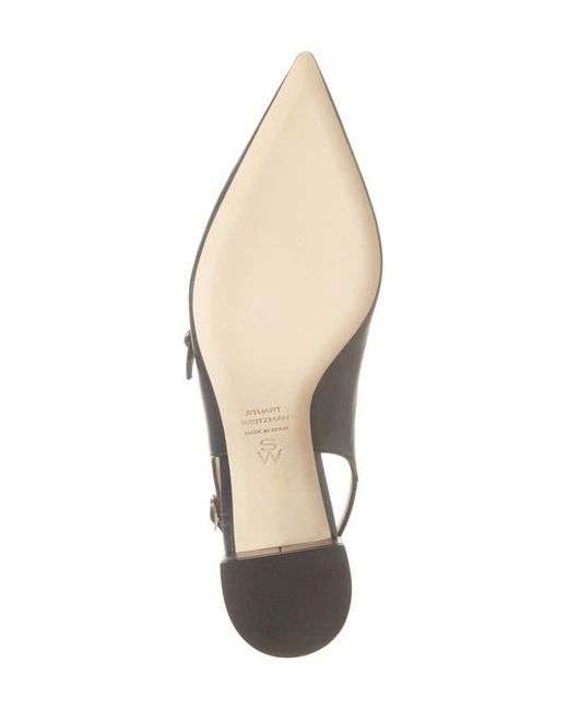 Stuart Weitzman Blue Emilia Mj Slingback Pump