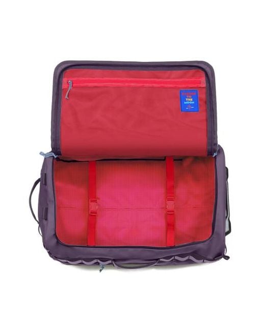 BABOON TO THE MOON Purple Go-Bag Roller Big 55L