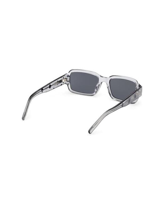 MCM Blue 54Mm Rectangular Sunglasses