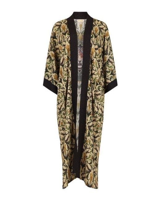 Henelle Green Duster Robe