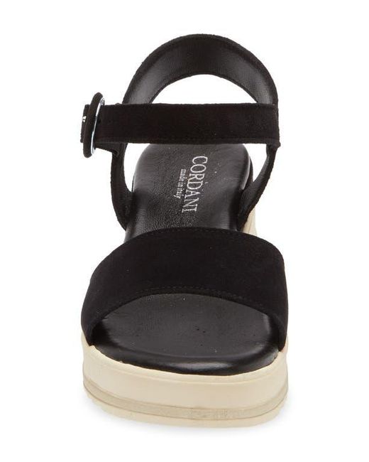 Cordani Multicolor Arielle Ankle Strap Platform Wedge Sandal