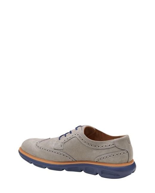 Johnston & Murphy White Larkin Wingtip Derby for men