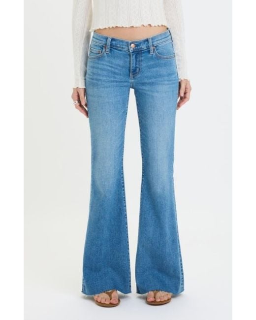 DAZE Blue Lowkey Bootcut Jeans