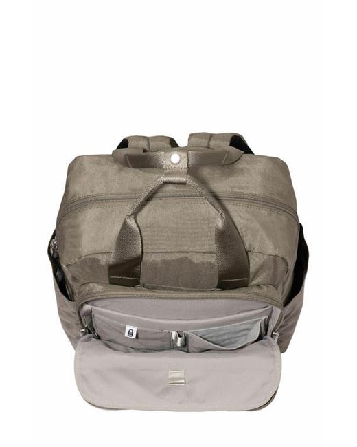 Baggallini Gray Commuter Laptop Backpack