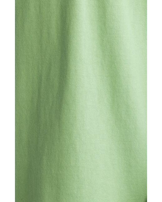 BBCICECREAM Green Arch Logo Cotton Graphic T-shirt for men