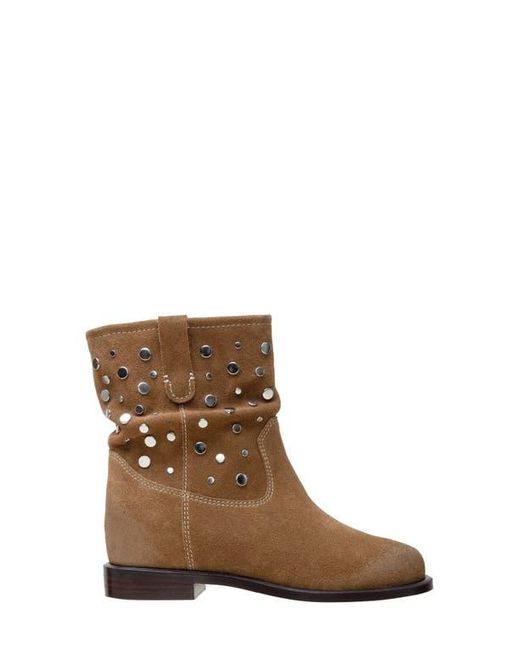 Linea Paolo Brown Terry Studded Slouchy Bootie
