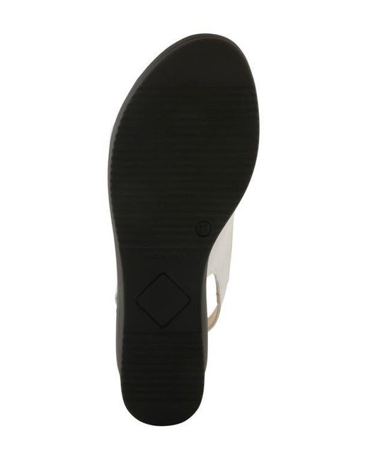 Spring Step White Tamra Wedge Slingback Sandal