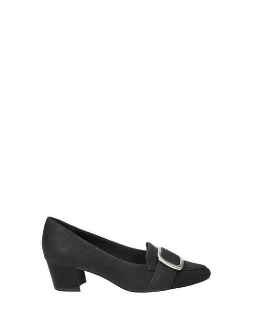 Easy Street Black Amber Pointed Toe Pump