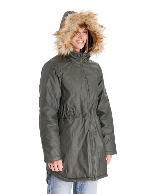 Modern Eternity Sofia Waxed 3in1 Maternity/nursing Jacket With Faux