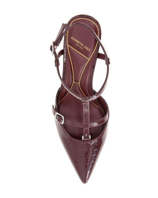 Kenneth Cole Brown Urka Pointed Toe Pump