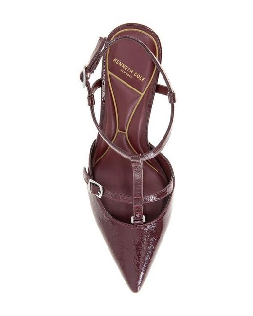 Kenneth Cole Brown Urka Pointed Toe Pump