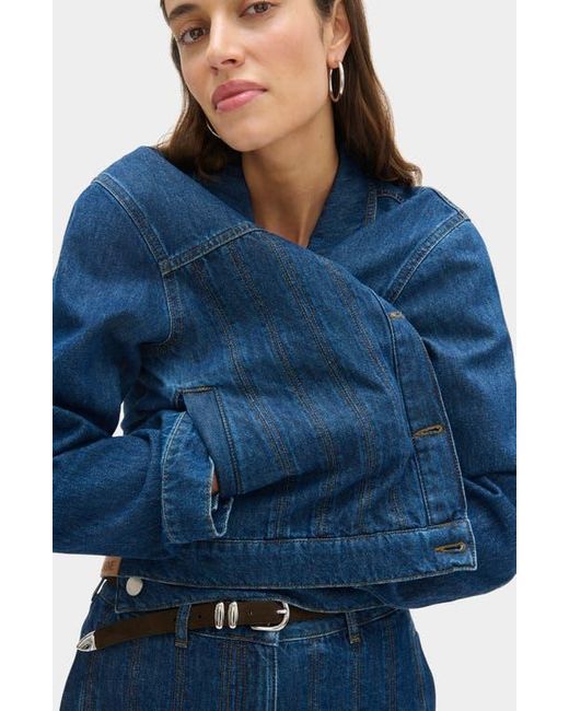 ALIGNE Blue Hestia Denim Jacket