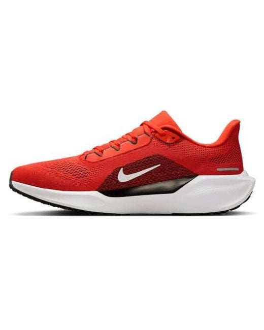 Nike Red Cleveland Browns Air Zoom Pegasus 41 Sneakers