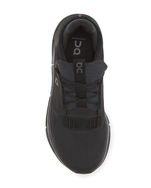 On Shoes Black Cloudnova 2 Sneaker