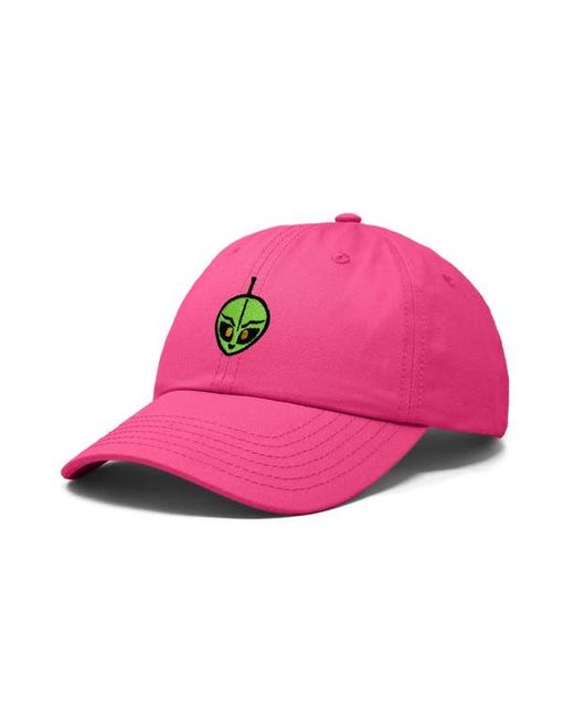 Alix Pink Duder Alien Dad Cap for men