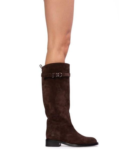 Black Suede Studio Brown Ashley Suede Boot