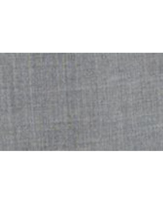 Jack Victor Gray Esprit Solid Stretch Wool Suit for men