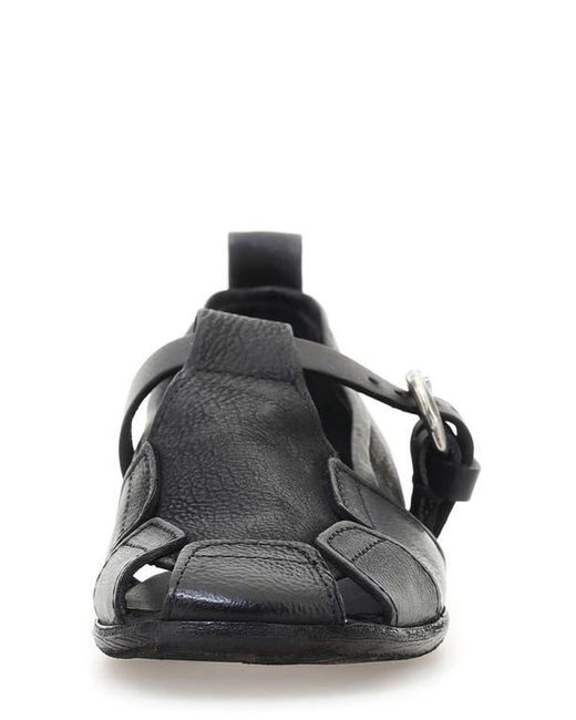 A.s.98 Black Zoie Cutout Flat