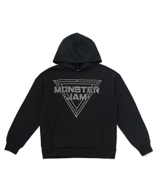 MONSTER JAM Black Pullover Hoodie