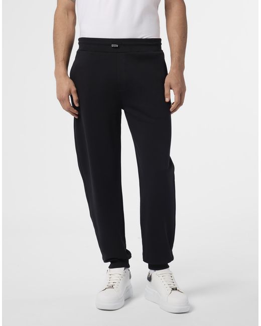 Philipp Plein Black Basic Joggers Plein for men