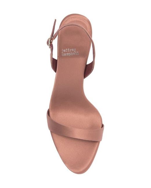 Jeffrey Campbell Pink Go-Getter Sandal