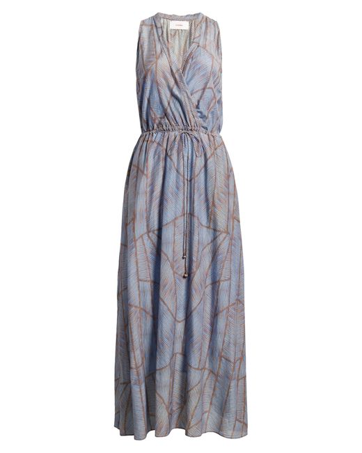 Xirena Multicolor Xírena Darby Abstract Print Cotton & Silk Maxi Dress