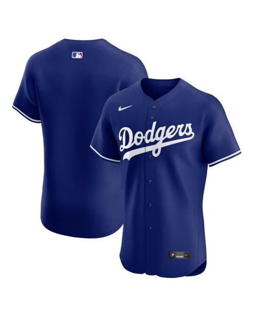 Nike Blue Los Angeles Dodgers Alternate 2 Elite Jersey for men