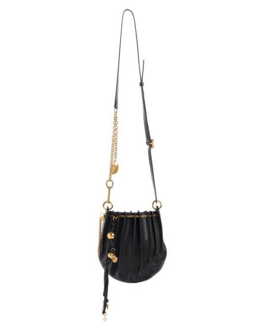 Chloé Black Sea Treasures Leather Crossbody Bag